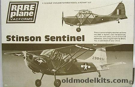 Rareplane 1/72 Stinson L-5 A Sentinel - Bagged plastic model kit